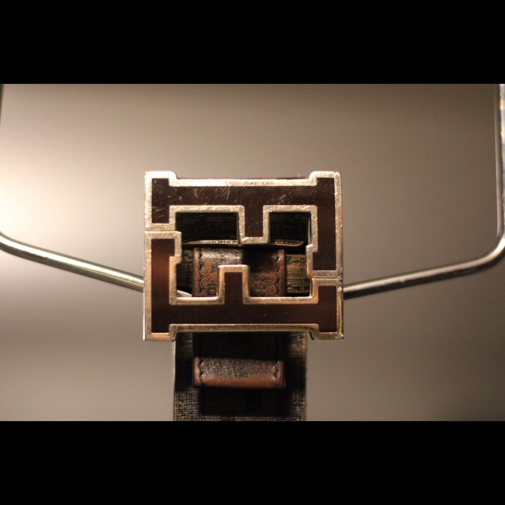 FENDI BELT | BROWN | 40/100 | 6/10 | 100% AUTHENTIC | WEARABLE | MAKE OFFER |
